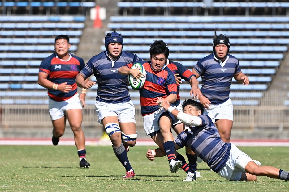 全勝をキープした関西学院大（撮影：三野良介）