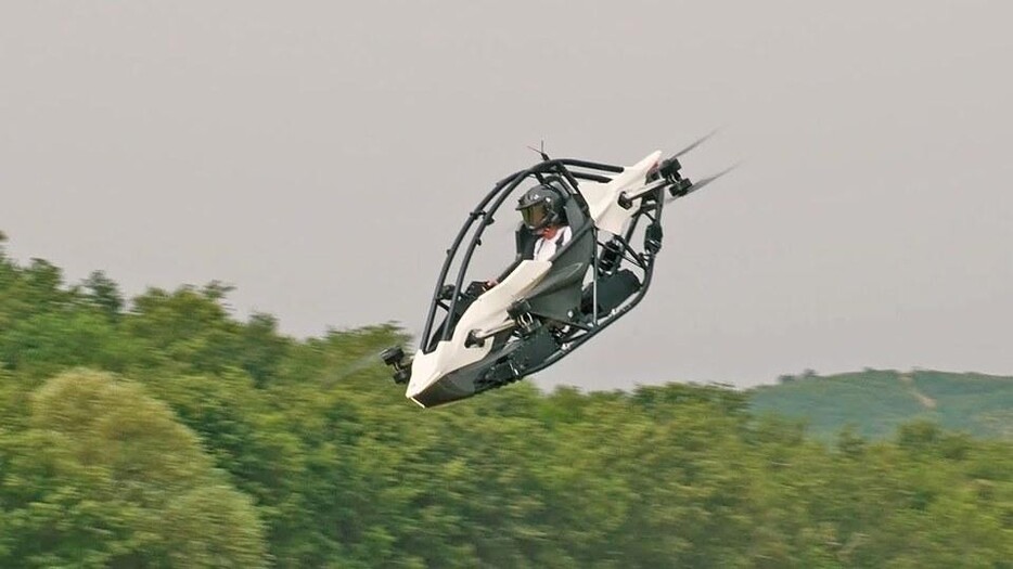 安全で機敏な1人乗りeVTOL、フリースタイル飛行もできる？