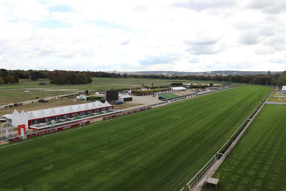 パリロンシャン競馬場（18年10月撮影）