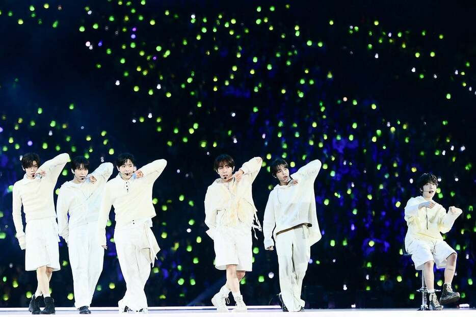 NCT WISH「SBS INKIGAYO LIVE in TOKYO 2024」（C）SBS