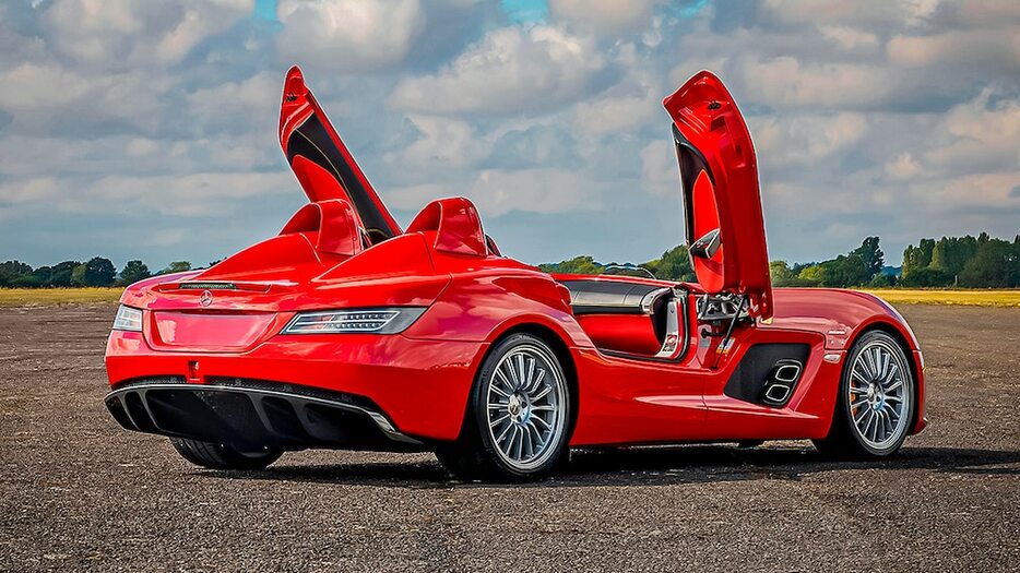 走行距離わずか50kmのメルセデスSLRマクラーレン スターリング モス（Mercedes SLR Mclaren Stirling Moss）がオークションにかけられる。