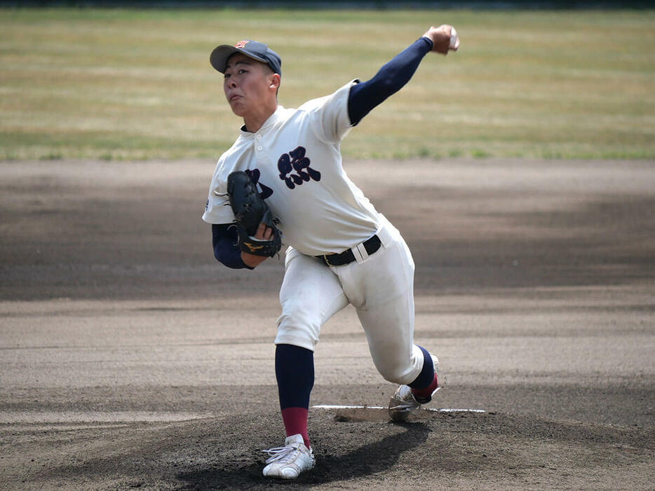 北照の左腕、高橋幸佑投手（写真提供・プロアマ野球研究所）