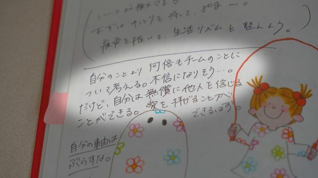 日記に書いた思い