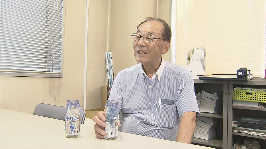 松田乳業・松田邦正社長