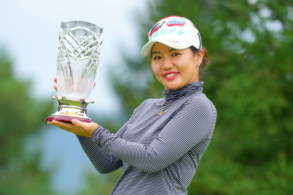 レギュラーツアー5勝の黄アルムが混戦を制した（Yoshimasa Nakano/Getty Images）