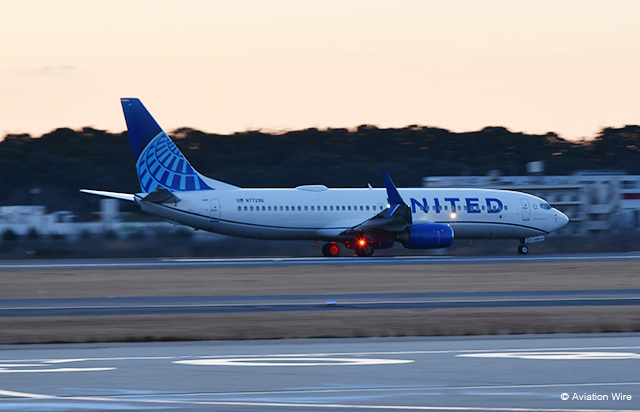 成田以遠権でウランバートルと高雄へ乗り入れるユナイテッド航空＝PHOTO: Yusuke KOHASE/Aviation Wire