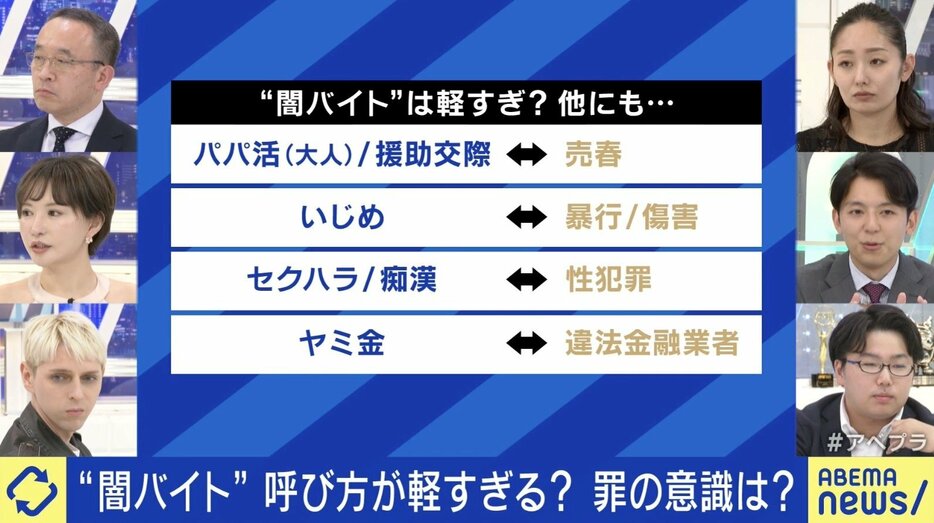 闇バイトは軽すぎ？