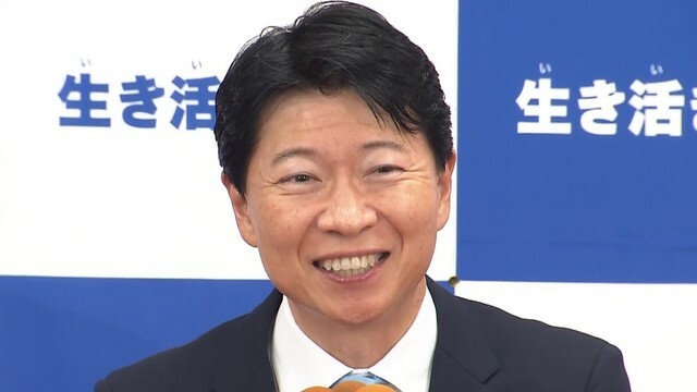 岡山知事選で当選　伊原木隆太さん（無・現）　27日