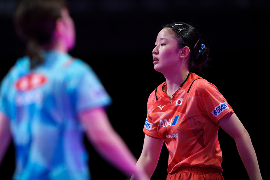 張本美和 PHOTO：World Table Tennis