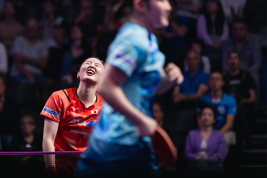 張本美和 PHOTO：World Table Tennis