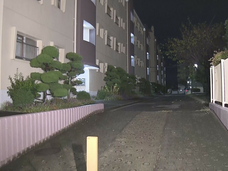 事件があった集合住宅 名古屋市守山区