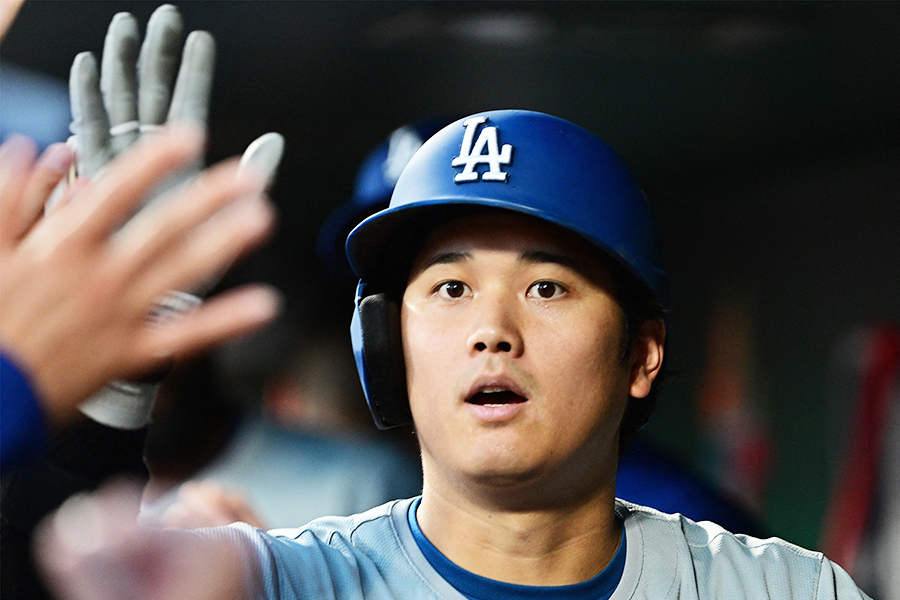 ドジャースの大谷翔平【写真：ロイター】