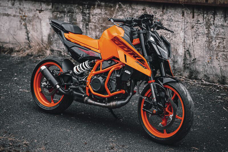 KTM 「390 DUKE」（82万9000円）