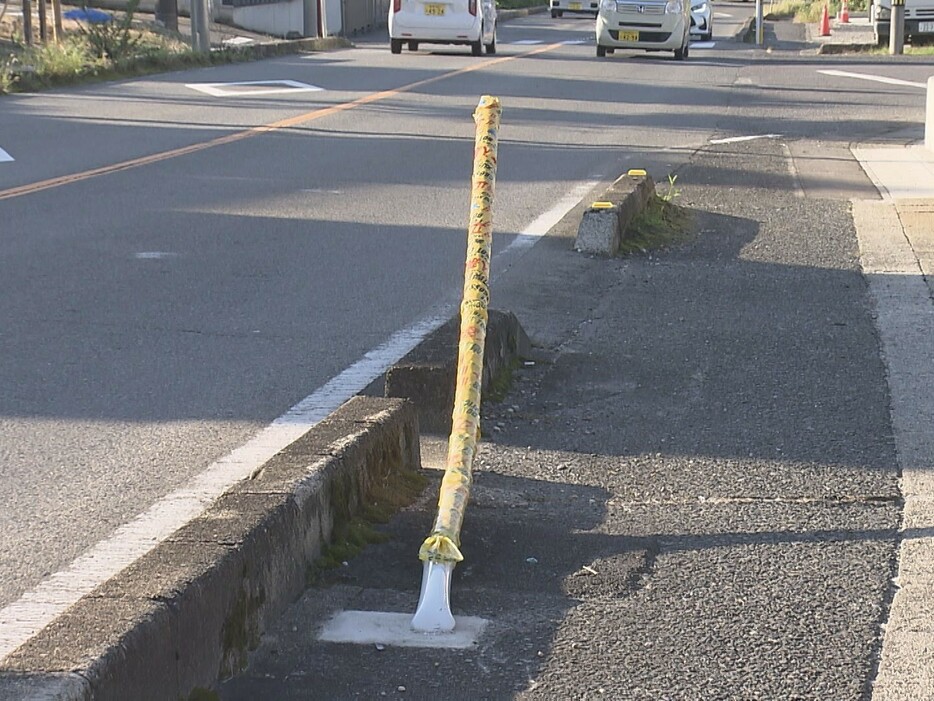 事故があった現場 愛知県瀬戸市