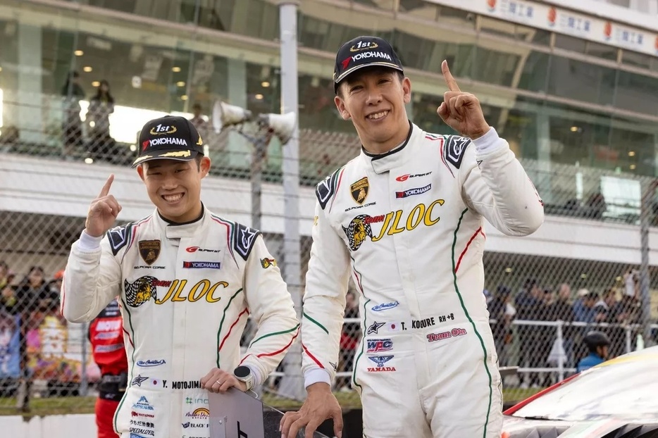 今季2勝目を挙げたJLOC88号車