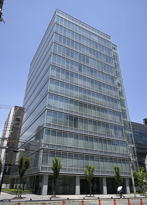 小林製薬の本社が入るビル＝7月、大阪市