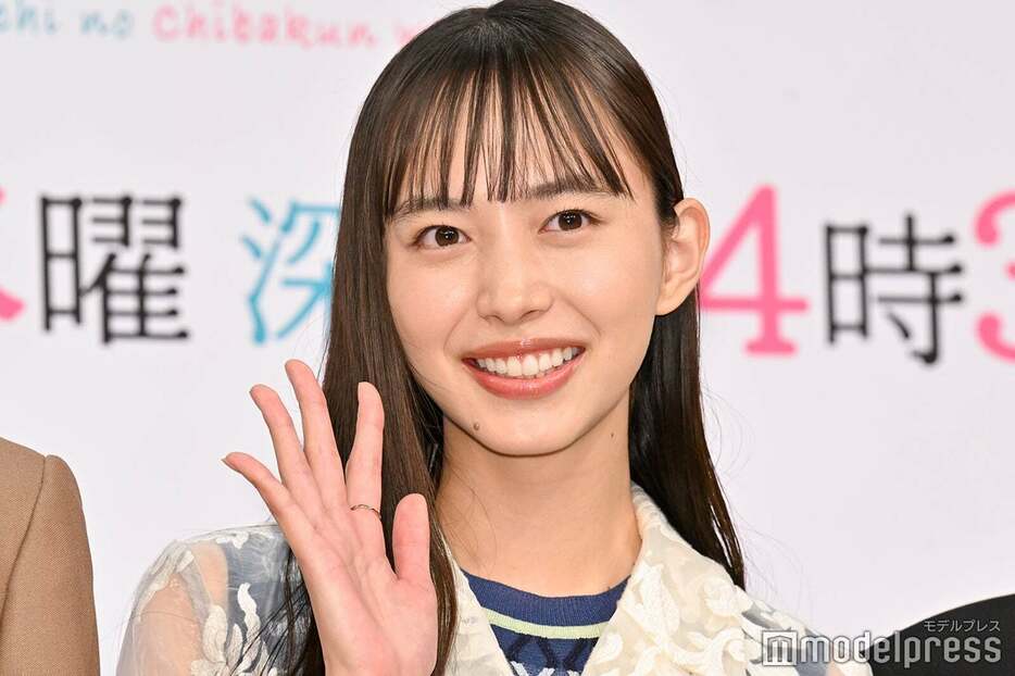 「私の町の千葉くんは。」記者会見に出席した井桁弘恵