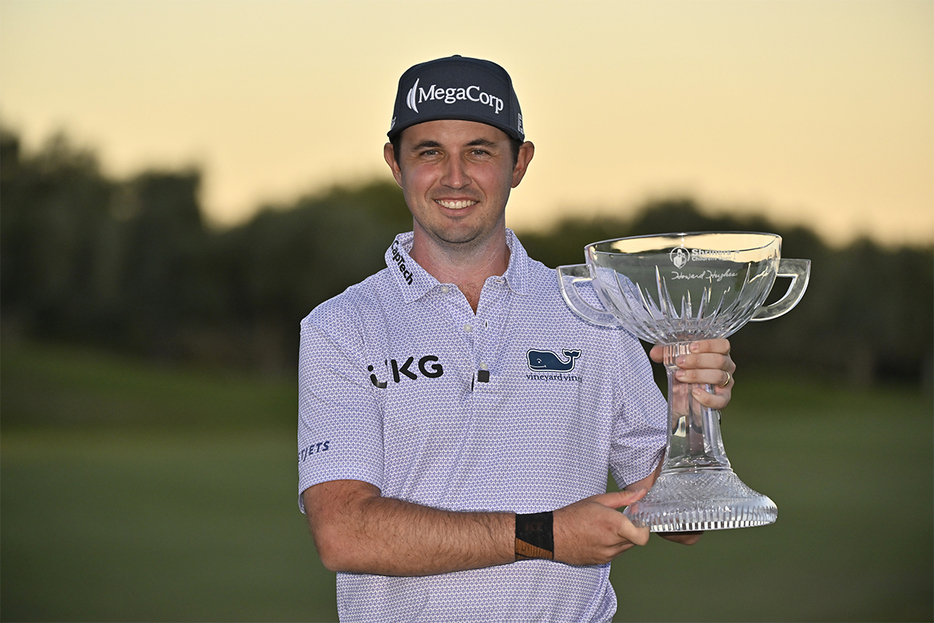 2年ぶりのツアー3勝目を挙げたJ.T.ポストン（David Becker/Getty Images）