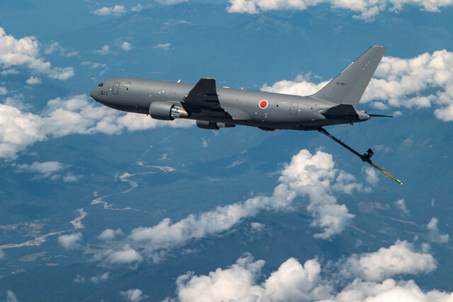 空自向けKC-46A初号機（ボーイング提供）