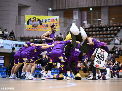 ホームに戻り連勝を狙う山形 [写真]＝B.LEAGUE