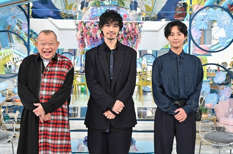 「A-Studio+」に出演する（左から）笑福亭鶴瓶、斎藤工、藤ヶ谷太輔