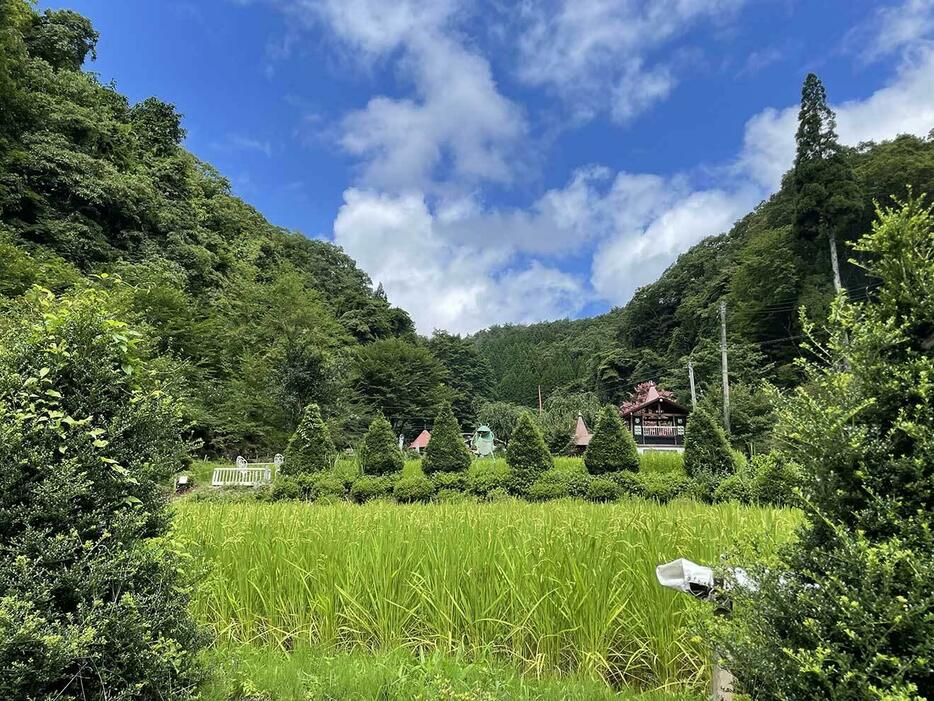 ケロン村の風景