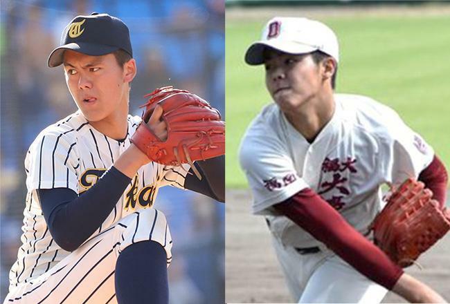 日本ハムが連続指名した藤田琉生（東海大相模）、柴田獅子（福岡大大濠）