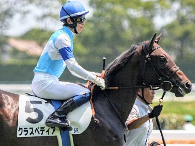 重賞で初勝利を目指すクラスペディア(今年8月撮影、ユーザー提供：ワラビさん)