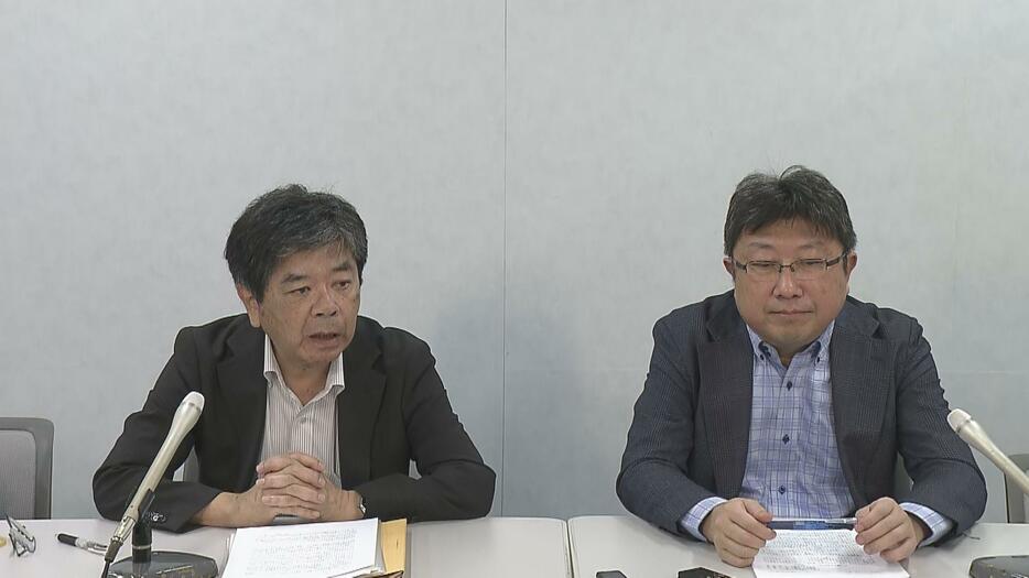 紅麹サプリ被害救済弁護団の会見（大阪市内）