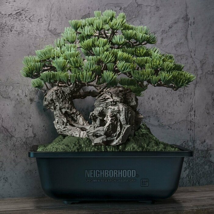 バンダイスピリッツがNEIGHBORHOODとコラボしたプラモデル『BONSAI MODEL KIT』 ※画像はプレミアムバンダイ公式X『@p_bandai』より