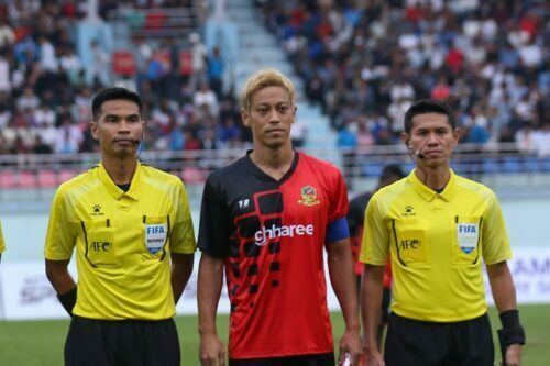 パロFCでも得点を決めた本田圭佑 [写真]＝NurPhoto via Getty Images