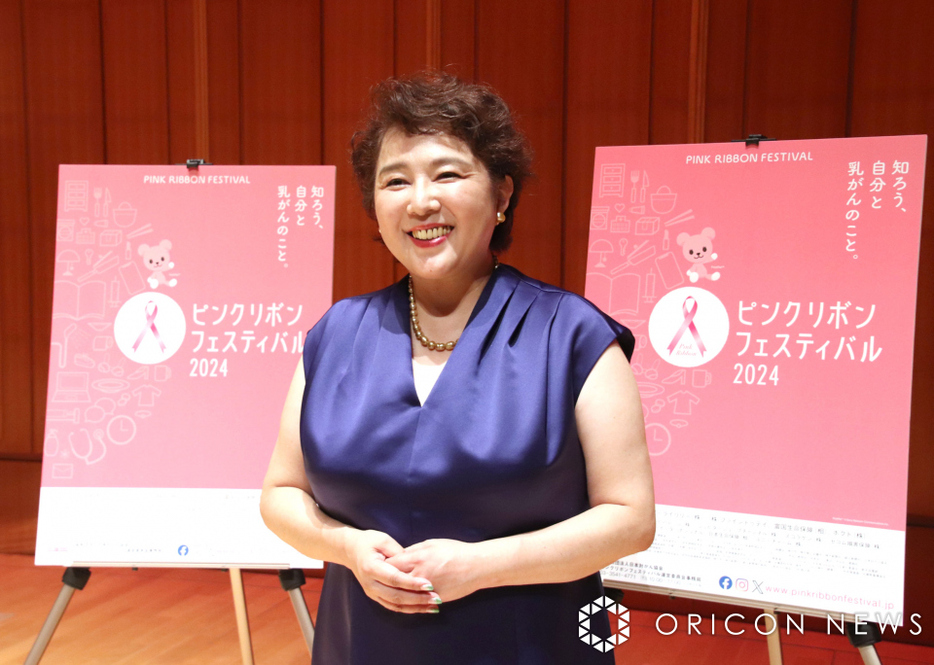 乳がん検診を訴えた麻倉未稀（C）ORICON NewS inc.