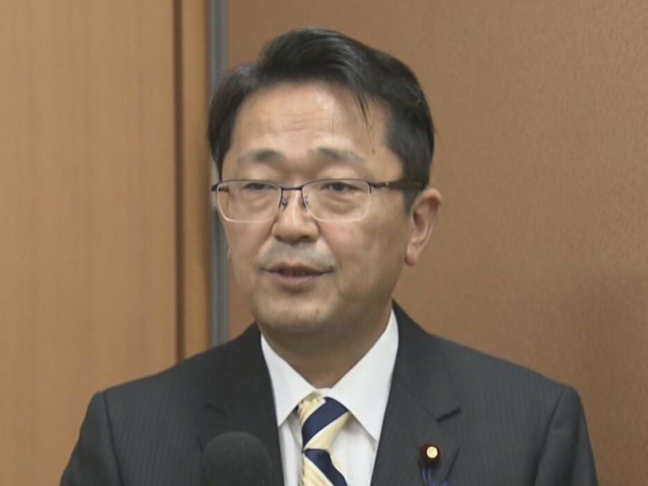 当選を確実にした自民党の丹羽秀樹さん