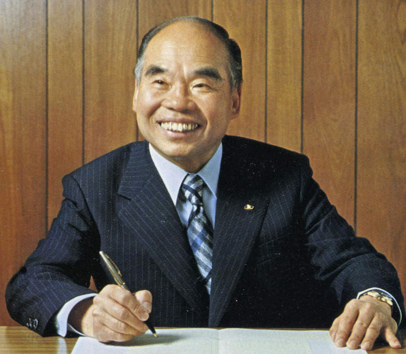 創業者の堀江幸夫＝1980年代