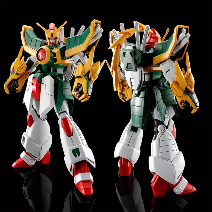 「機動武闘伝Gガンダム」のドラゴンガンダムのガンプラ「HG 1／144 ドラゴンガンダム」（c）創通・サンライズ