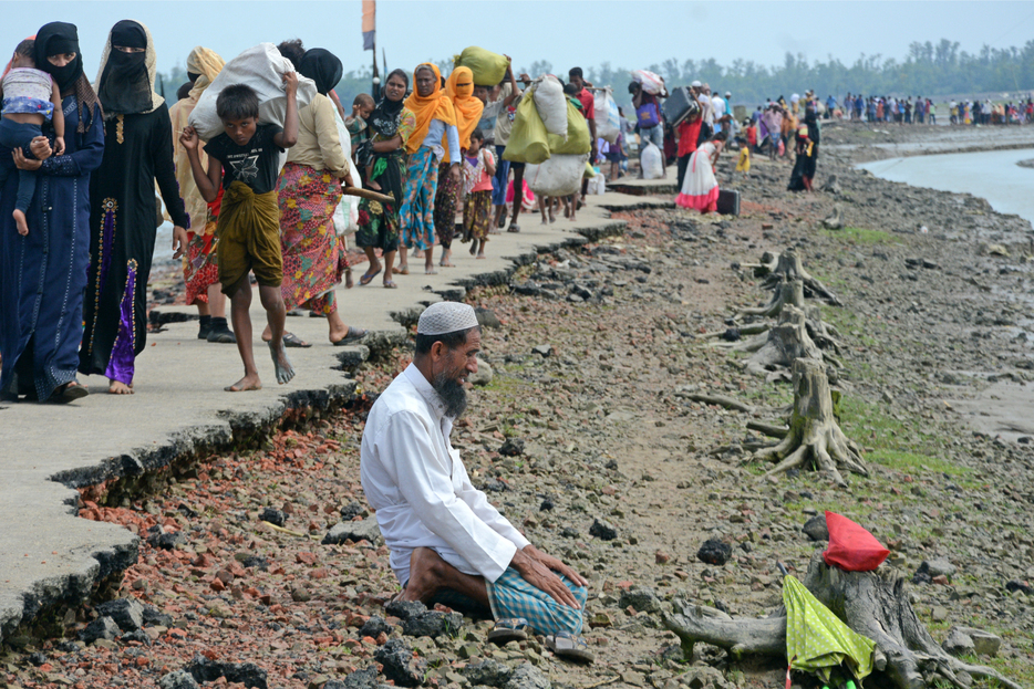 ロヒンギャ難民は今でも、苦しい状況にさらされている（vector photo gallery/gettyimages）