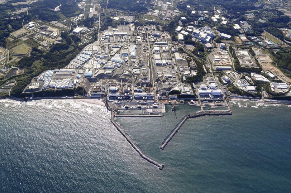 東京電力福島第1原発＝2023年