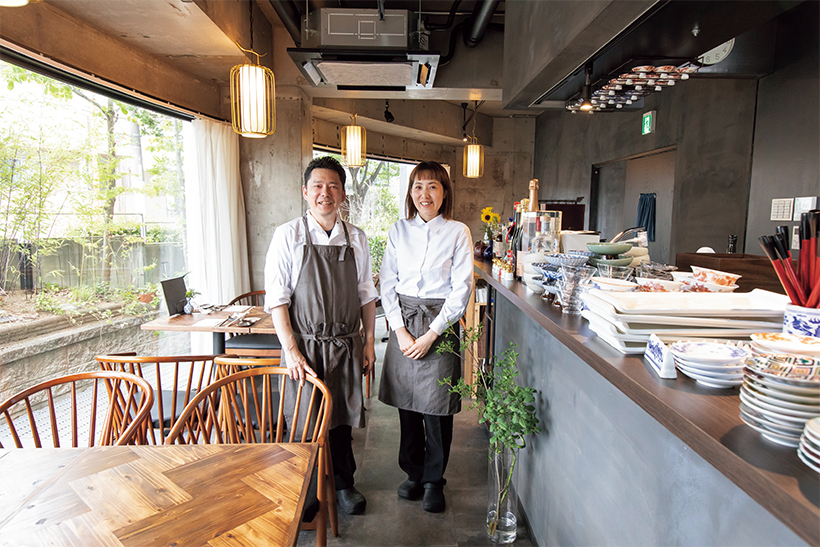 唐澤修平さんと奥様