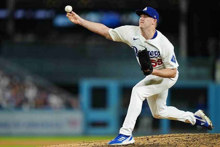 ドジャースのエバン・フィリップス【写真：Getty Images】