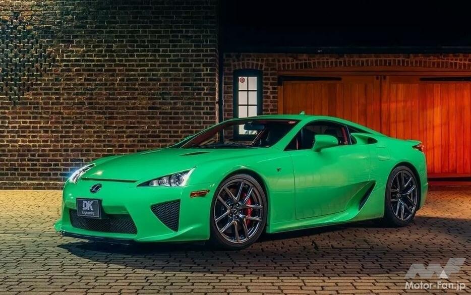 レクサス LFA フレッシュグリーン塗装モデル