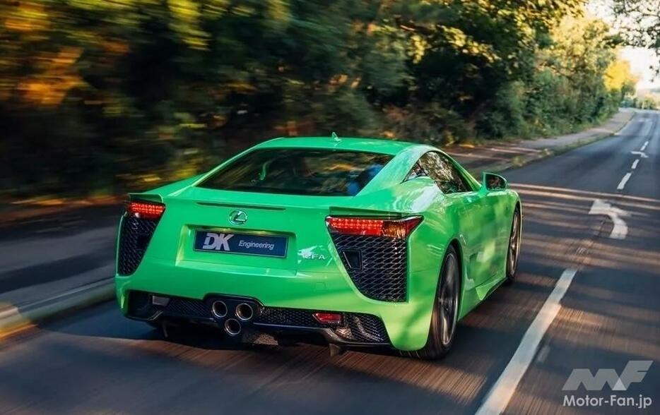 レクサス LFA フレッシュグリーン塗装モデル