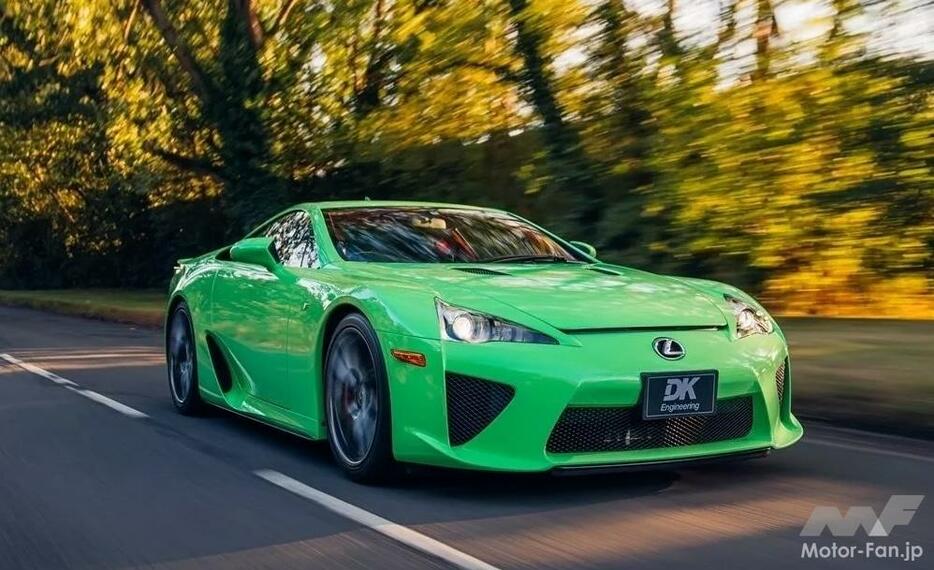 レクサス LFA フレッシュグリーン塗装モデル