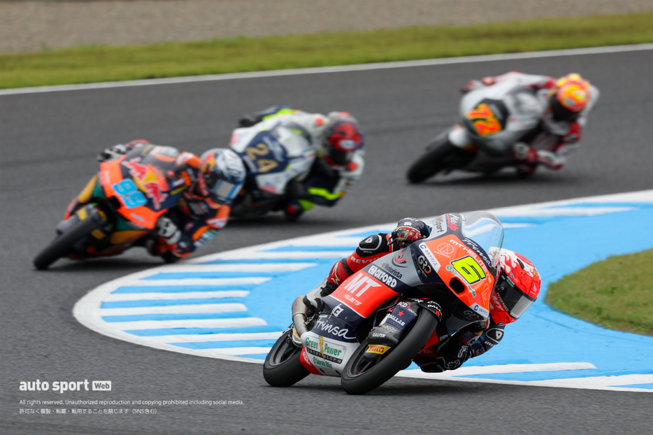 Moto3クラス日本人最上位は6位を獲得した山中琉聖