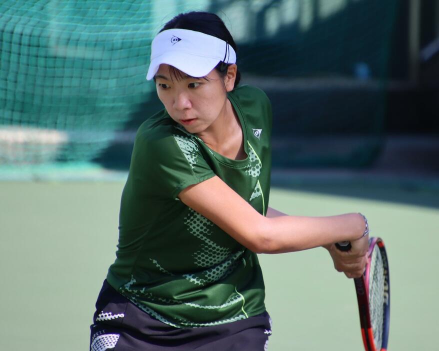 伊藤あおい(画像はジャパンオープン)[画像/tennis365.net]