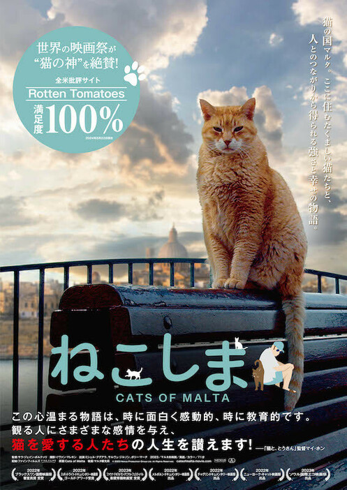 「ねこしま」ポスタービジュアル