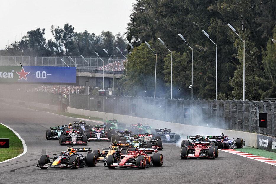 2024年F1第20戦メキシコシティGP　スタート