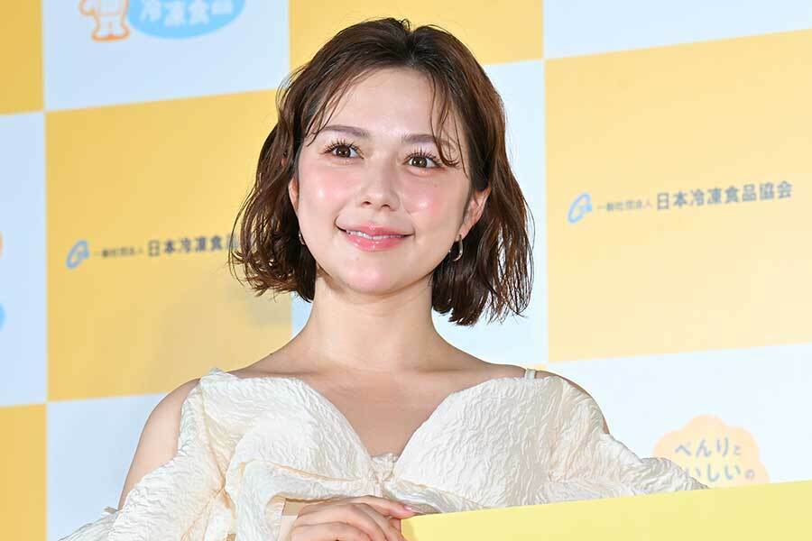 イベントに出席した村重杏奈【写真：ENCOUNT編集部】