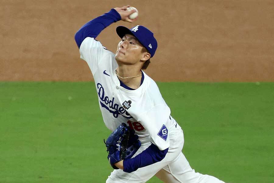 ドジャースの山本由伸【写真：ロイター】