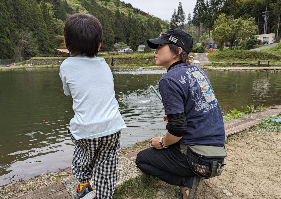 子どもでも安心して釣りを楽しめる