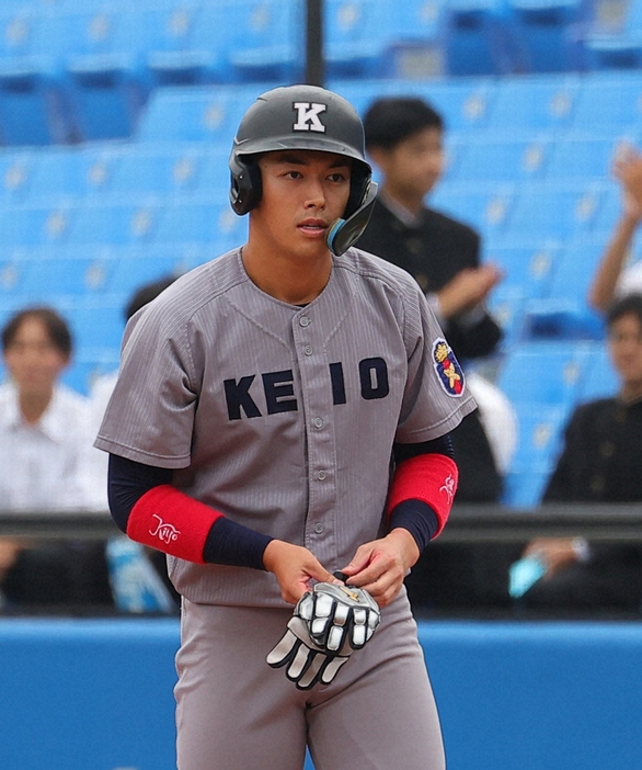 慶大・清原正吾内野手